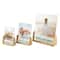 Expressions™ Clear Plastic Frame with Wood Base by Studio Décor®